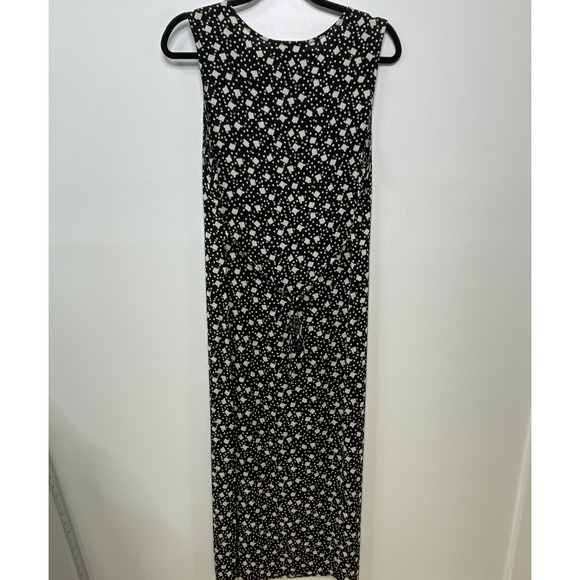 Vintage 90s Y2K Casual Corner Annex Maxi Dress Tank Slits Geo All Over Print 8 - Picture 6 of 10